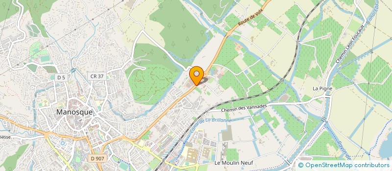 localisation de l'entreprise MADAME ANDREE REAUMUR à MANOSQUE