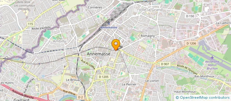 localisation de l'entreprise MADAME ANDREE REVILLOD à ANNEMASSE