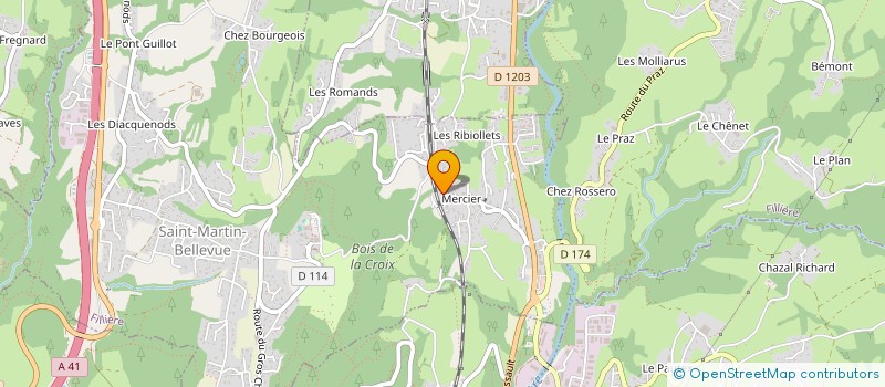 localisation de l'entreprise MADAME ANDREE RICHARD  FILLIERE