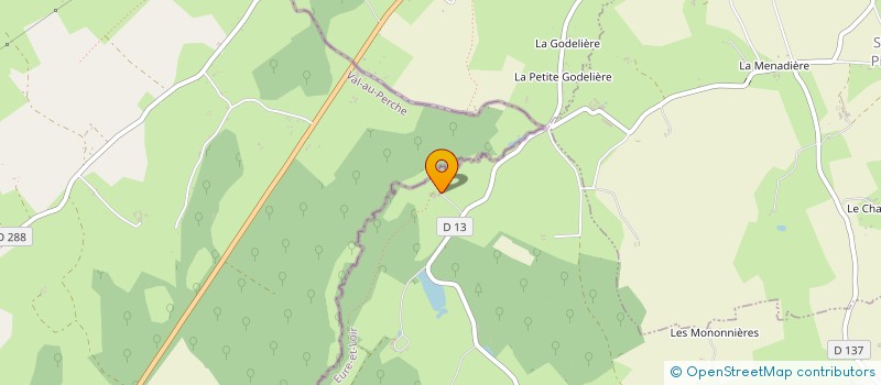 localisation de l'entreprise MADAME ANDREE RIES à SOUANCE-AU-PERCHE