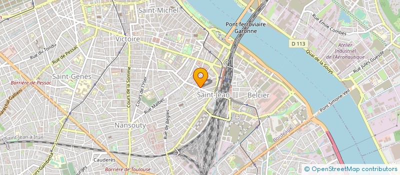 localisation de l'entreprise MADAME ANDREE RIVET à BORDEAUX