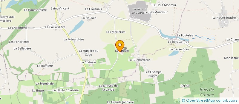 localisation de l'entreprise MADAME ANDREE ROBERT  GUIPEL