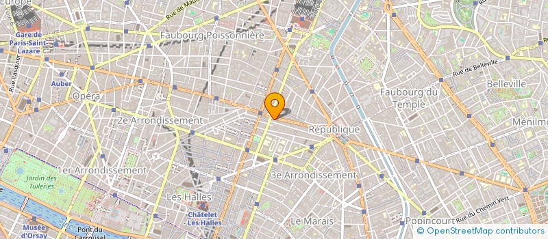 localisation de l'entreprise MADAME ANDREE SAADA  PARIS