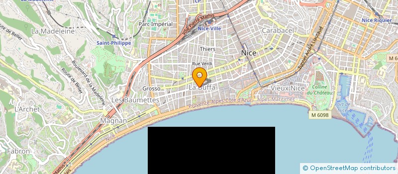 localisation de l'entreprise MADAME ANDREE SANCHEZ à NICE