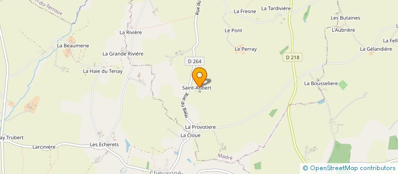 localisation de l'entreprise MADAME ANDREE SAPET à CHEVAIGNE-DU-MAINE