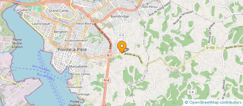 localisation de l'entreprise MADAME ANDREE SCHRUB à LES ABYMES
