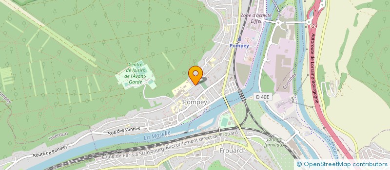 localisation de l'entreprise MADAME ANDREE SOLDNER  POMPEY