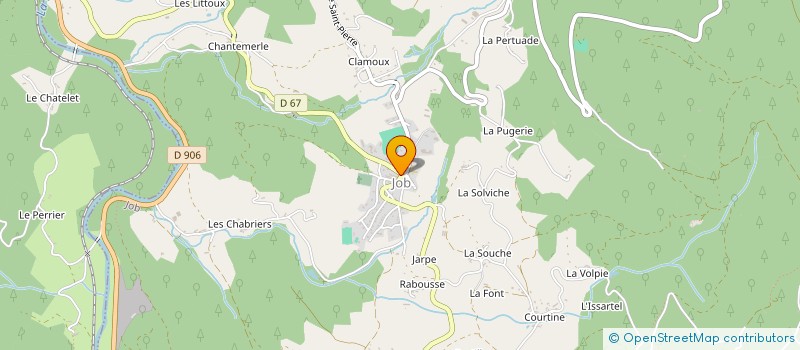 localisation de l'entreprise MADAME ANDREE SOUCHON  JOB