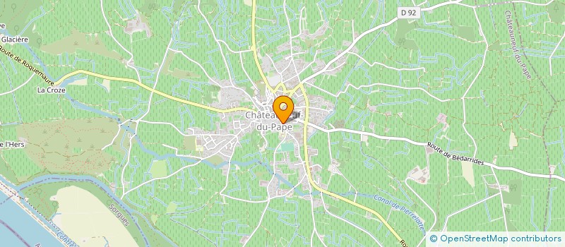 localisation de l'entreprise MADAME ANDREE SPAGNOLO  CHATEAUNEUF-DU-PAPE