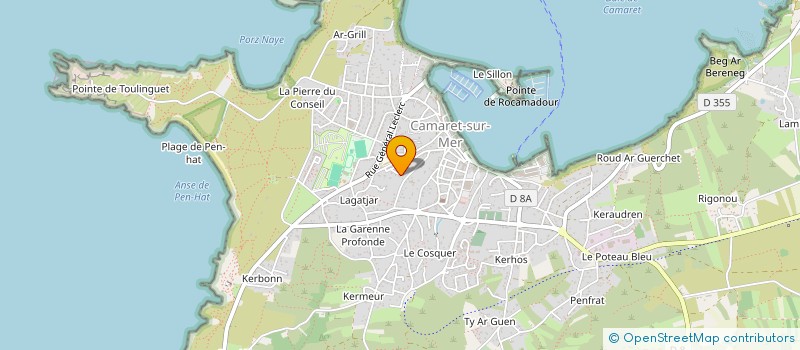 localisation de l'entreprise MADAME ANDREE STEENSSENS  CAMARET-SUR-MER