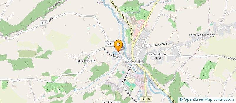 localisation de l'entreprise MADAME ANDREE VAUTIER  CORMEILLES