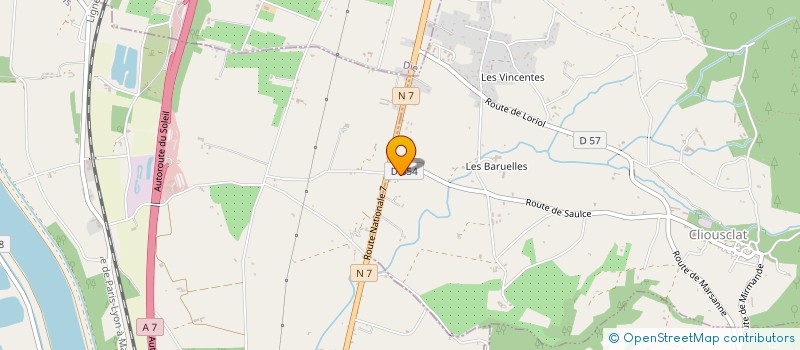 localisation de l'entreprise MADAME ANDREE VERD à MIRMANDE