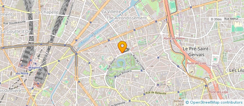 localisation de l'entreprise MADAME ANDREE VIALACRE  PARIS