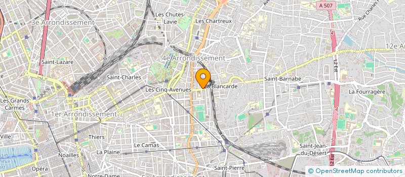 localisation de l'entreprise MADAME ANDREE YAICHE à MARSEILLE