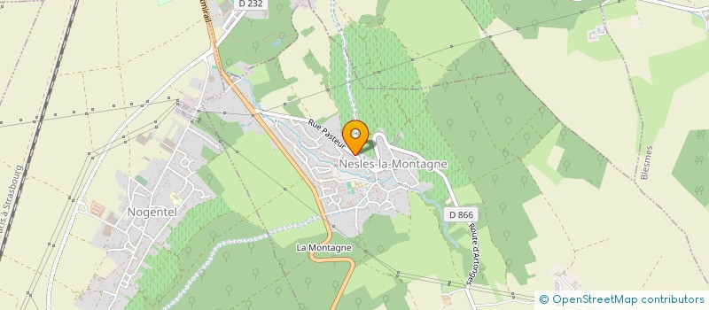 localisation de l'entreprise MADAME ANDREEA ALEXA  NESLES-LA-MONTAGNE