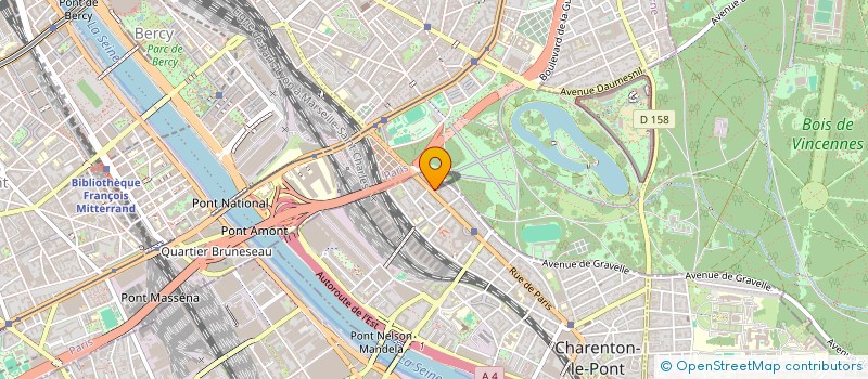 localisation de l'entreprise MADAME ANDREEA BALICA  CHARENTON-LE-PONT