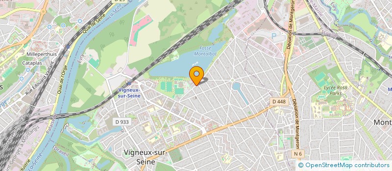 localisation de l'entreprise MADAME ANDREEA BELEA  VIGNEUX-SUR-SEINE