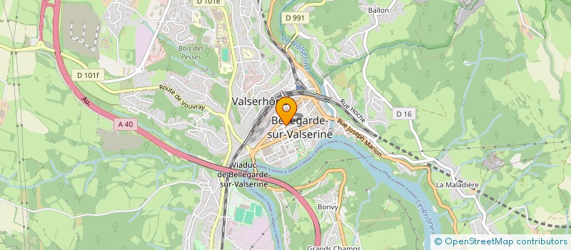 localisation de l'entreprise MADAME ANDREEA CHIRIAC à VALSERHONE