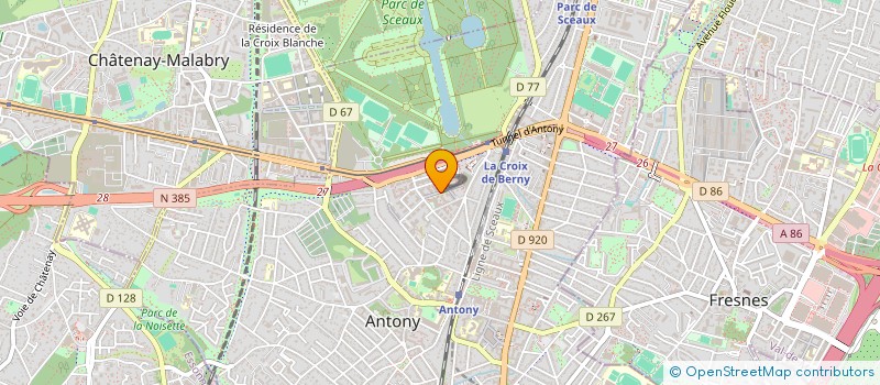 localisation de l'entreprise MADAME ANDREEA-CRISITINA MISCU à ANTONY