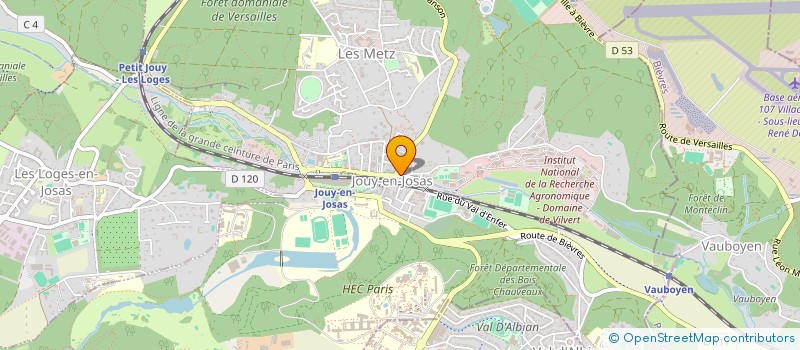 localisation de l'entreprise MADAME ANDREEA CSINTALAN  LA CELLE-SAINT-CLOUD