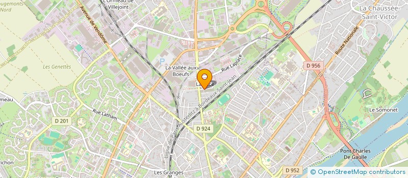 localisation de l'entreprise MADAME ANDREEA ELENA BUSTA  BLOIS