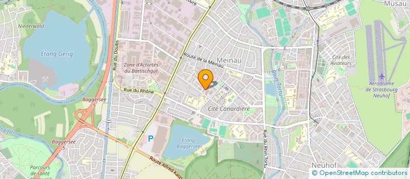 localisation de l'entreprise MADAME ANDREEA-ESMERALDA MOISE  STRASBOURG