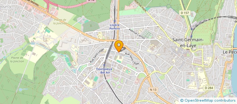 localisation de l'entreprise MADAME ANDREEA FICUTA  SAINT-GERMAIN-EN-LAYE