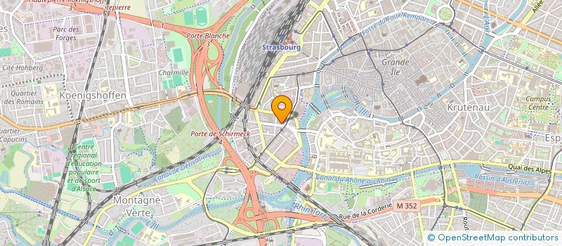 localisation de l'entreprise MADAME ANDREEA GRIGOROVSCHI à STRASBOURG