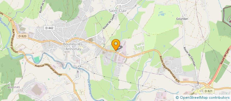 localisation de l'entreprise MADAME ANDREEA ILUT  SAINT-CLAIR