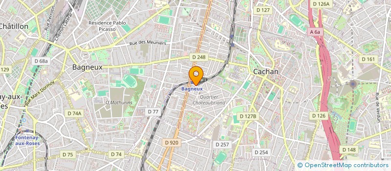 localisation de l'entreprise MADAME ANDREEA MARDARE  CACHAN