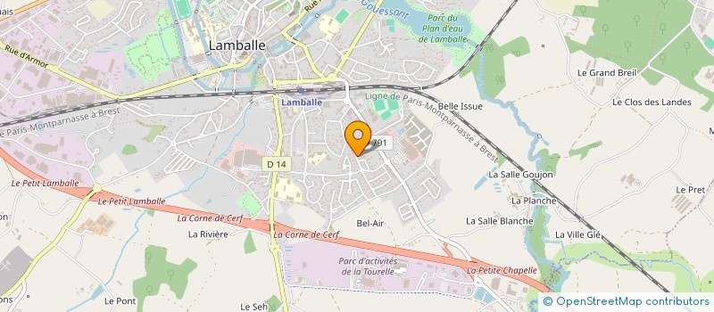 localisation de l'entreprise MADAME ANDREEA MARINESCU à LAMBALLE-ARMOR