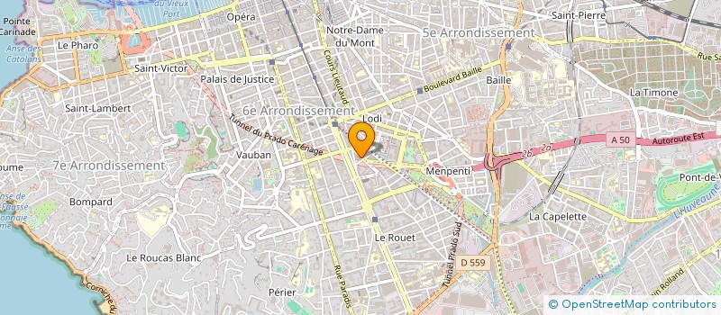 localisation de l'entreprise MADAME ANDREEA NEACSU à MARSEILLE