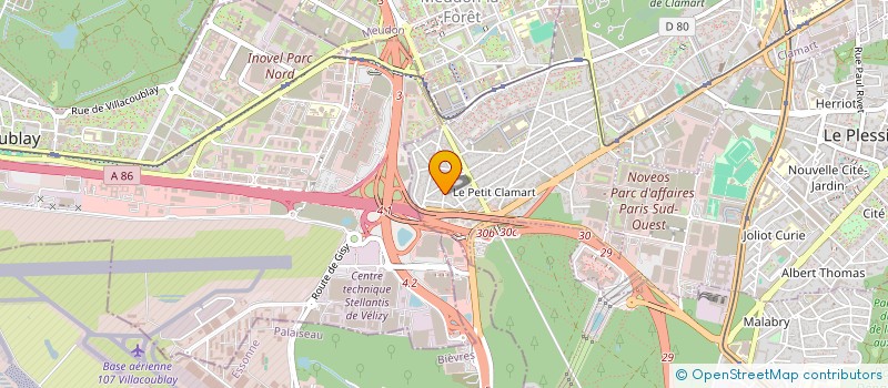 localisation de l'entreprise MADAME ANDREEA STROESCU à CLAMART