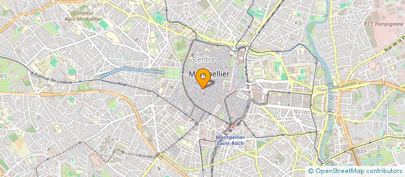 localisation de l'entreprise MADAME ANDREIA DA SILVA à MONTPELLIER