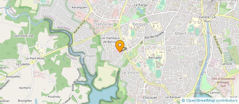 localisation de l'entreprise MADAME ANDREIA DA SILVA MARTINS à VANNES