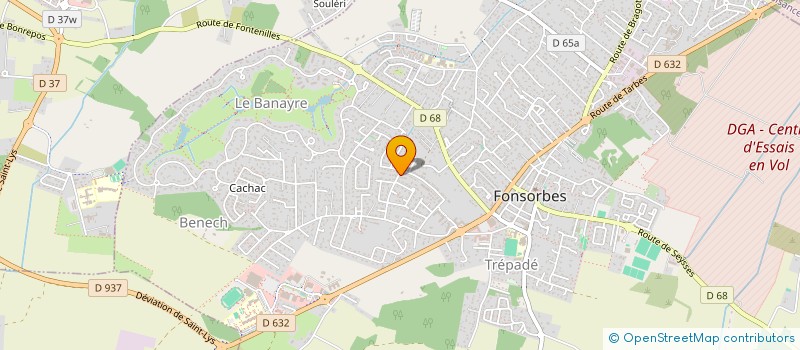 localisation de l'entreprise MADAME ANDREIA DIAS RODRIGUES à FONSORBES