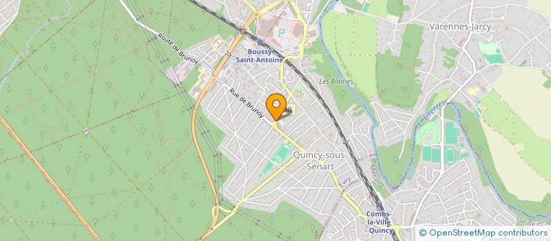 localisation de l'entreprise MADAME ANDREIA DOMINGUES ALVES à QUINCY-SOUS-SENART