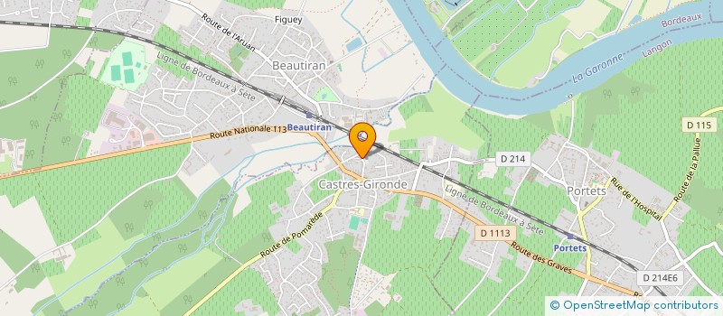 localisation de l'entreprise MADAME ANDREIA FILIPA GONCALVES DASILVA VIEIRA à CASTRES-GIRONDE
