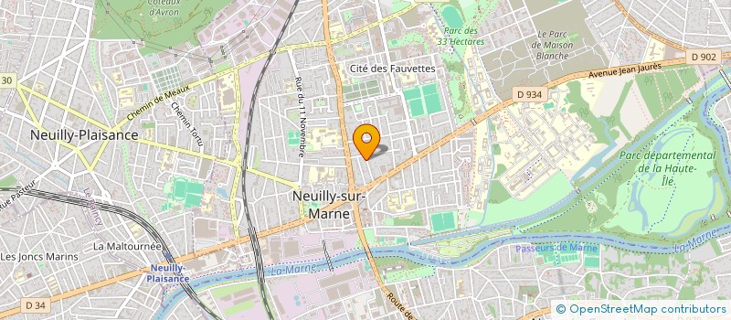 localisation de l'entreprise MADAME ANDREIA LIMA TOMAS à NEUILLY-SUR-MARNE