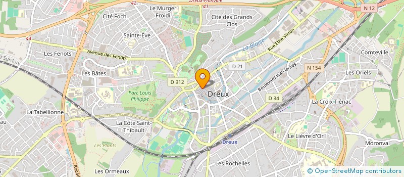 localisation de l'entreprise MADAME ANDREIA LOURENCO à DREUX