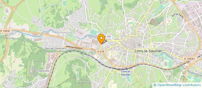 localisation de l'entreprise MADAME ANDREIA MOSOI à LONS-LE-SAUNIER