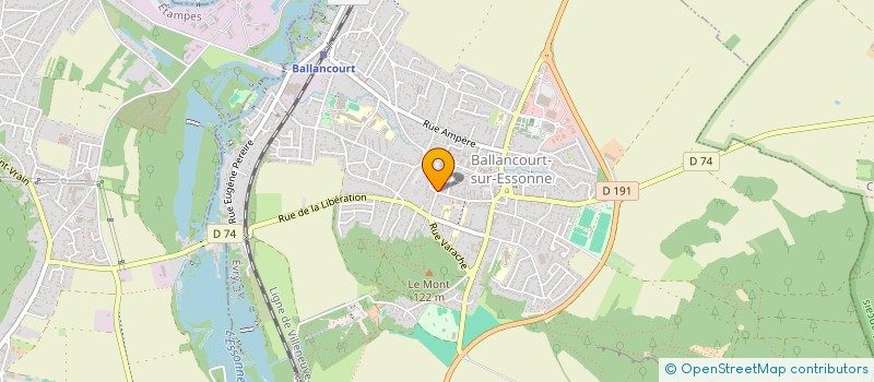 localisation de l'entreprise MADAME ANDREIA PACHECO AZEVEDO à BALLANCOURT-SUR-ESSONNE