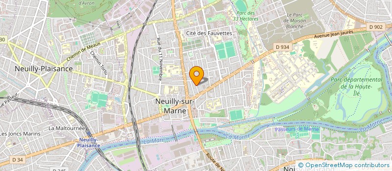 localisation de l'entreprise MADAME ANDREIA SILVERIO BONACIN à NEUILLY-SUR-MARNE