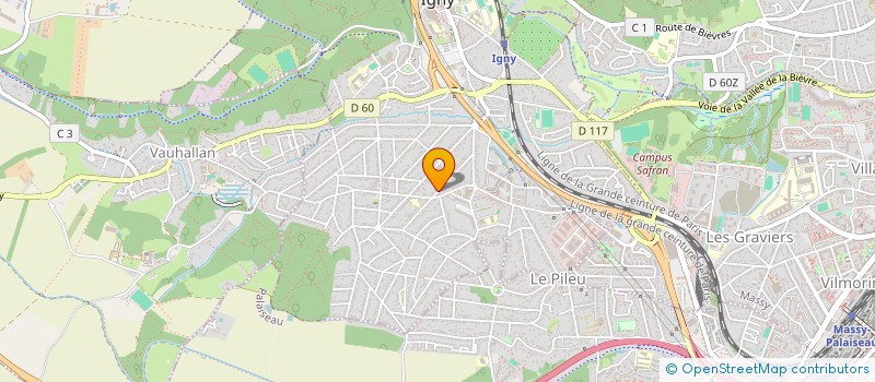 localisation de l'entreprise MADAME ANDREIA SOARES SOUTO  IGNY