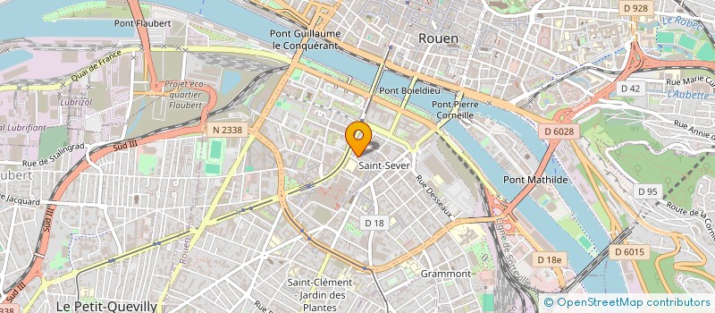 localisation de l'entreprise MADAME ANDREINA ARIAS SANDOVAL  ROUEN