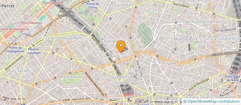 localisation de l'entreprise MADAME ANDREINA CHAFFOTEAUX  PARIS