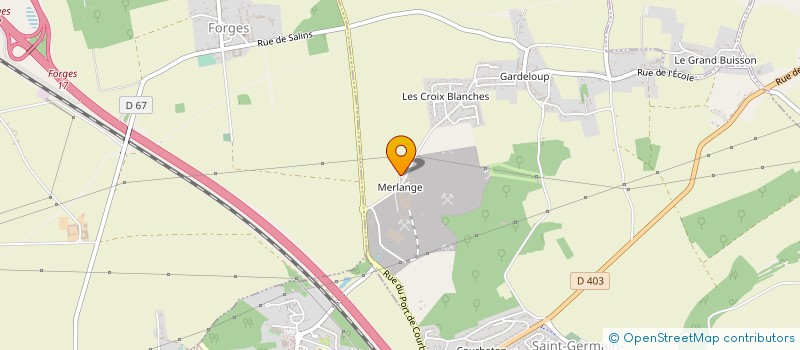 localisation de l'entreprise MADAME ANDREJETTE BADICKE-DRAGSTRUP  MONTEREAU-FAULT-YONNE