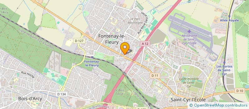 localisation de l'entreprise MADAME ANDRESA DE MORAIS GOIS FERREIRA  FONTENAY-LE-FLEURY