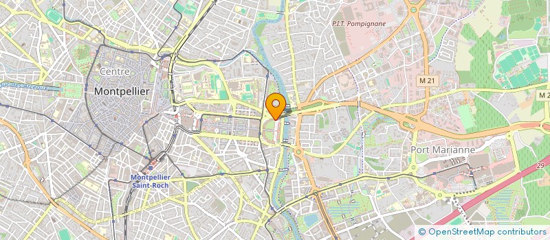 localisation de l'entreprise MADAME ANDRIANA FADDA à MONTPELLIER