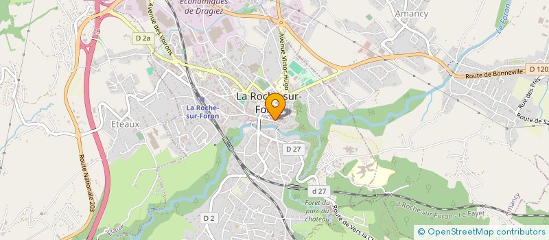 localisation de l'entreprise MADAME ANDRIANIRINA RASAMUELSON à LA ROCHE-SUR-FORON